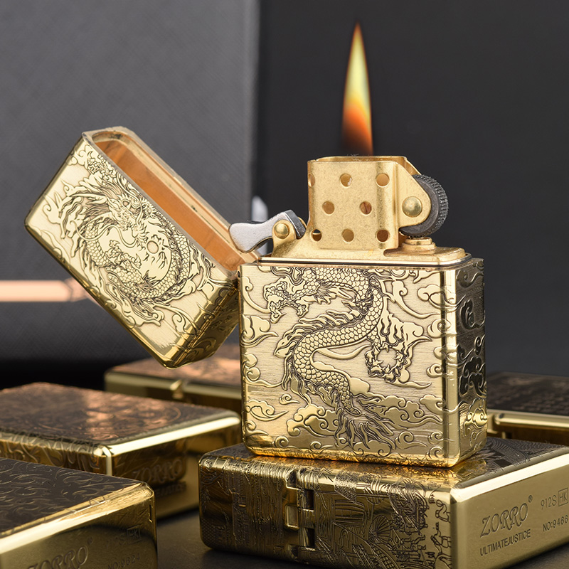 ZORRO 912 912S Retro High End  - огляд і ціна Lighter Insert Zippo