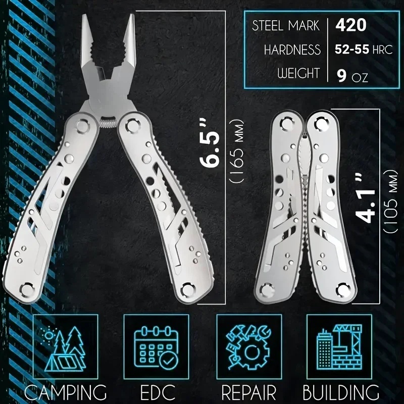 24in1 Multitool All In One Mul - огляд і ціна Edc Everyday Carry Knives