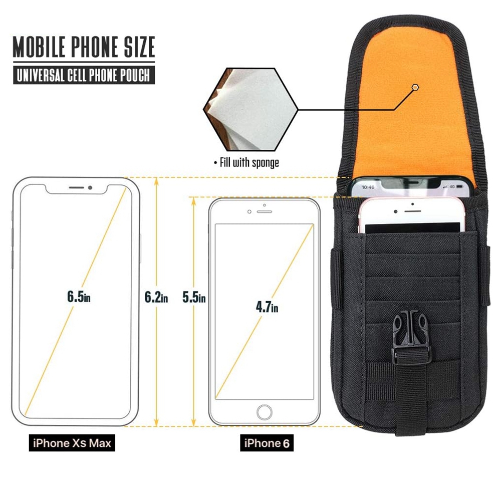 Tactical Phone Pouch Molle,Sma - огляд і ціна Edc Concealed Carry Belt