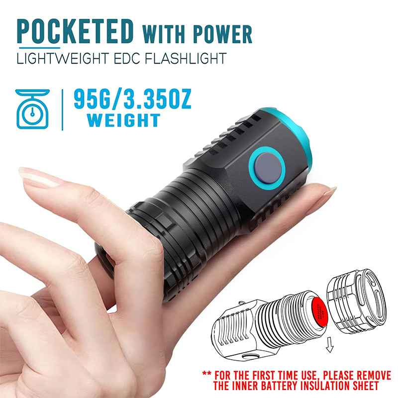 Type-C USB Rechargeable Pocket - огляд і ціна Edc Day Carry
