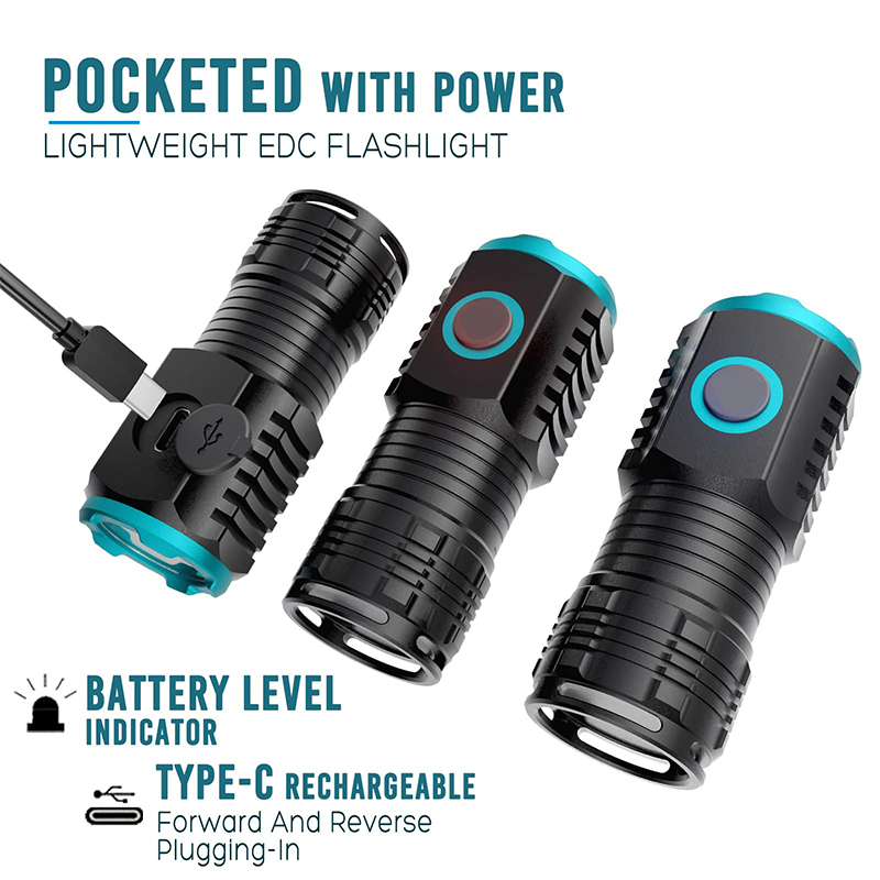 Type-C USB Rechargeable Pocket - огляд і ціна Edc Day Carry