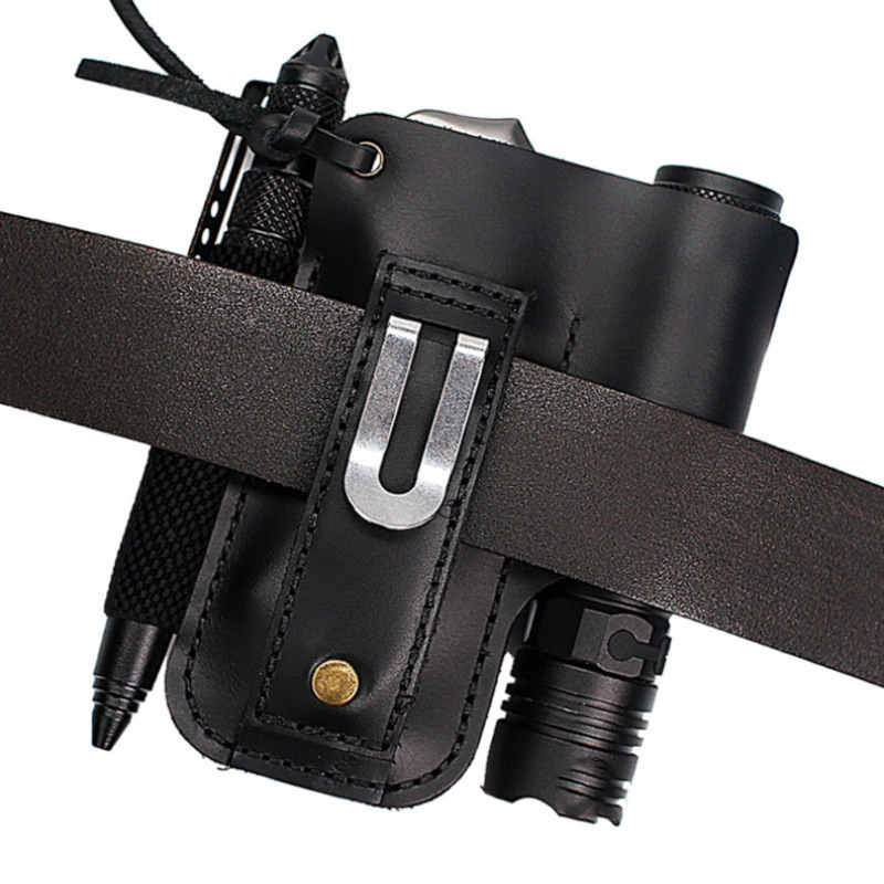 EDC Leather Flashlight Tool Ho - огляд і ціна Edc Concealed Carry Belt