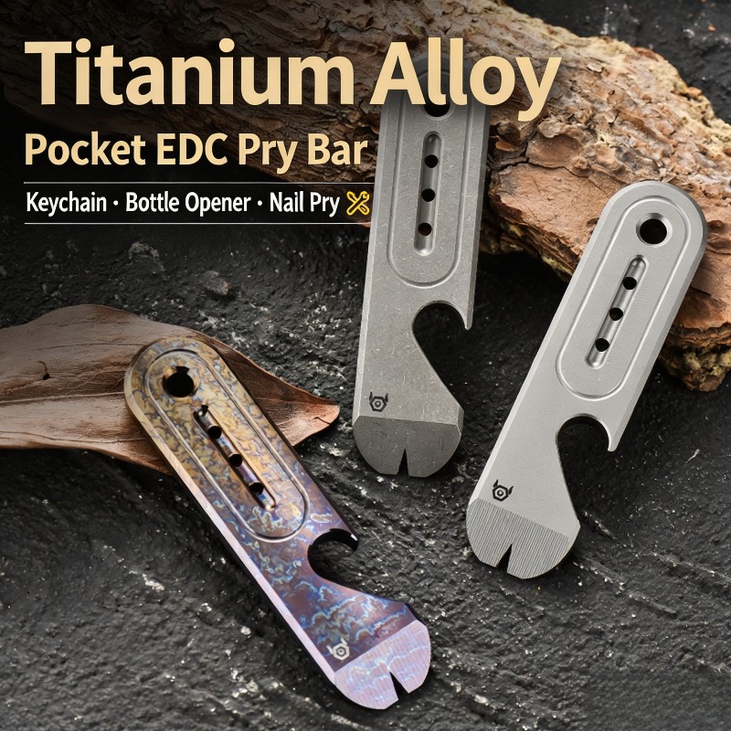Titanium Alloy Pocket Pry Bar  - огляд і ціна Titanium Pry Bar