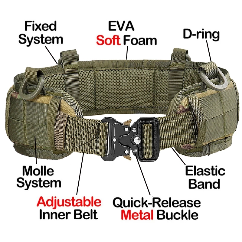 Quick Release Tactical Nylon B - огляд і ціна Edc Concealed Carry Belt