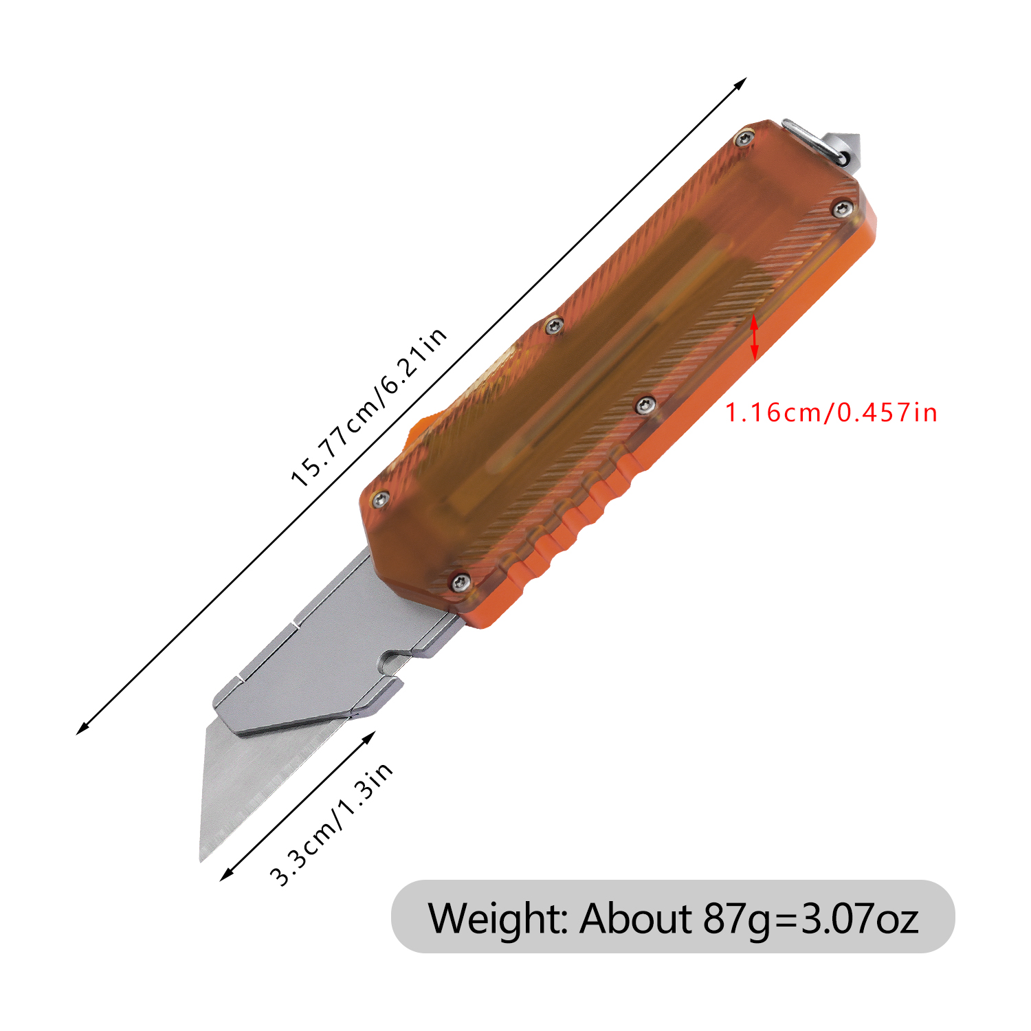 Two-piece aluminum alloy combi - огляд і ціна Edc Day Carry